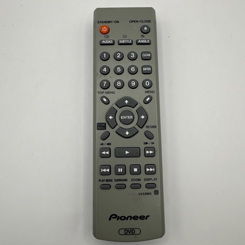 Pioneer VXX2865 DVD Remote Control VXX2914 DV285 VXX2811 VXX3218 VXX2801 VXX2913